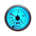 Reloj presión de turbo PSI fondo blanco Autogauge - Imagen 4