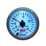 Reloj presión de turbo PSI fondo blanco Autogauge - Imagen 8
