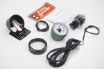 Reloj presión de bencina BAR blanco electrónico Autogauge - Imagen 6