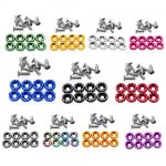 Set de Pernos y Golillas Decorativas 8 Pcs EPMAN Plateado - Imagen 2