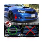 Lip delantero Subaru Impreza WRX 08-10 JDM - Imagen 2