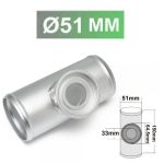 Adaptador de Válvula Blow Off 51mm para HKS EPMAN