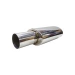 Escape resonador ovalado acero inoxidable 4.5″ GT9 - Imagen 3
