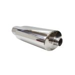 Escape resonador ovalado acero inoxidable 4.5″ GT9 - Imagen 4