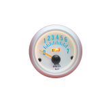 Reloj presión de aceite BAR fondo blanco SW series Autogauge - Imagen 2