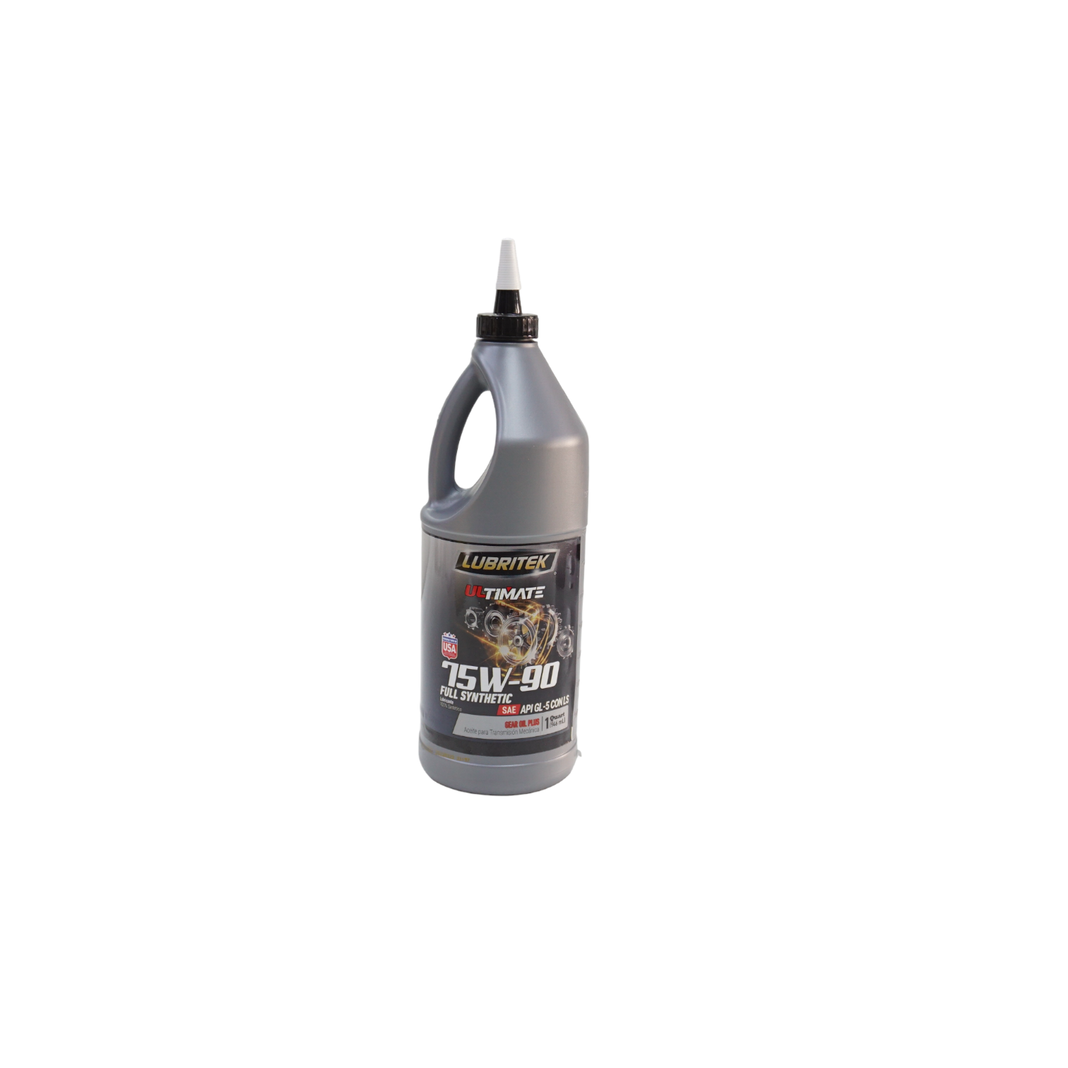 DSC05056-PhotoRoom.png Aceite de Transmisión Mecánica sintética 75W-90 LUBRITEK 946mL - Imagen 1