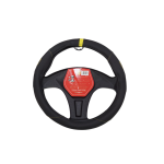 Cubre volante Momo negro con amarillo 37-39cms - Imagen 2