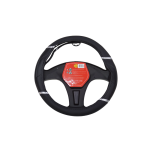 Cubre volante Momo negro con plateado gris 37-39cms - Imagen 2