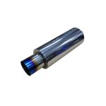 Escape acero inoxidable 4″ punta titanio GT8 - Imagen 2