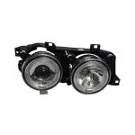 Ópticos LED BMW E32/E34 88-94 fondo cromado - Imagen 4
