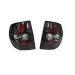 Focos traseros Volkswagen Fox 05-11 fondo negro