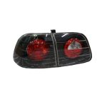 Focos traseros Honda Civic 99-00 sedan 4P fondo negro - Imagen 2