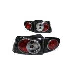 Focos traseros Ford Escort MK6 HB 95-04 fondo negro