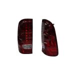 Focos traseros LED Toyota Hilux 04-14 fondo rojo - Imagen 2