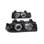 Ópticos LED BMW E36 92-98 4P fondo negro