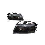 Set ópticos Honda CRX Civic 90-91 3P/4P fondo negro
