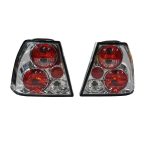 Focos traseros Volkswagen Bora 99-07 fondo cromado