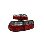 Focos traseros Honda Civic 96-00 2P coupé fondo rojo