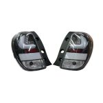 Focos traseros LED Nissan March K13 11-21 fondo negro