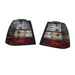 Focos traseros LED Volkswagen Bora MK4 99-07 fondo negro