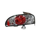 Focos traseros para Subaru Impreza GC8 4P 93-00 fondo cromado - Imagen 3