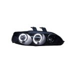 Ópticos LED Honda Civic 92-95 2 y 3P fondo negro Sonar - Imagen 2
