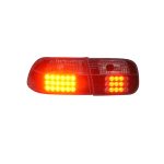 Focos traseros LED Honda Civic 92-95 2/4P fondo negro Sonar - Imagen 7