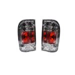 Focos traseros Toyota Hilux 98-03 fondo cromado SONAR