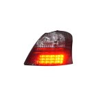 Focos traseros LED Toyota Yaris sport 06-08 fondo negro - Imagen 2