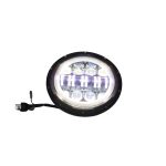Ópticos full LED con lupa 7" pulgadas universal - Imagen 2