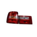 Focos traseros euro BMW E34 sedan 88-95 fondo rojo - Imagen 4