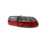 Focos traseros euro Honda Civic 92-95 3P EG fondo rojo cristal - Imagen 4