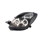 Ópticos LED Toyota Yaris Sport MK2 06-08 fondo negro V1 - Imagen 2