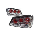 Focos traseros Peugeot 306 97-00 3/5P fondo cromado Sonar