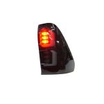 Focos traseros full LED Toyota Hilux Revo 15-24 fondo negro ahumado Sonar - Imagen 5