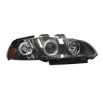 Ópticos LED Honda Civic 92-95 2/3P fondo negro AR - Imagen 4