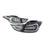 Focos traseros LED Hyundai Elantra 11-15 fondo negro