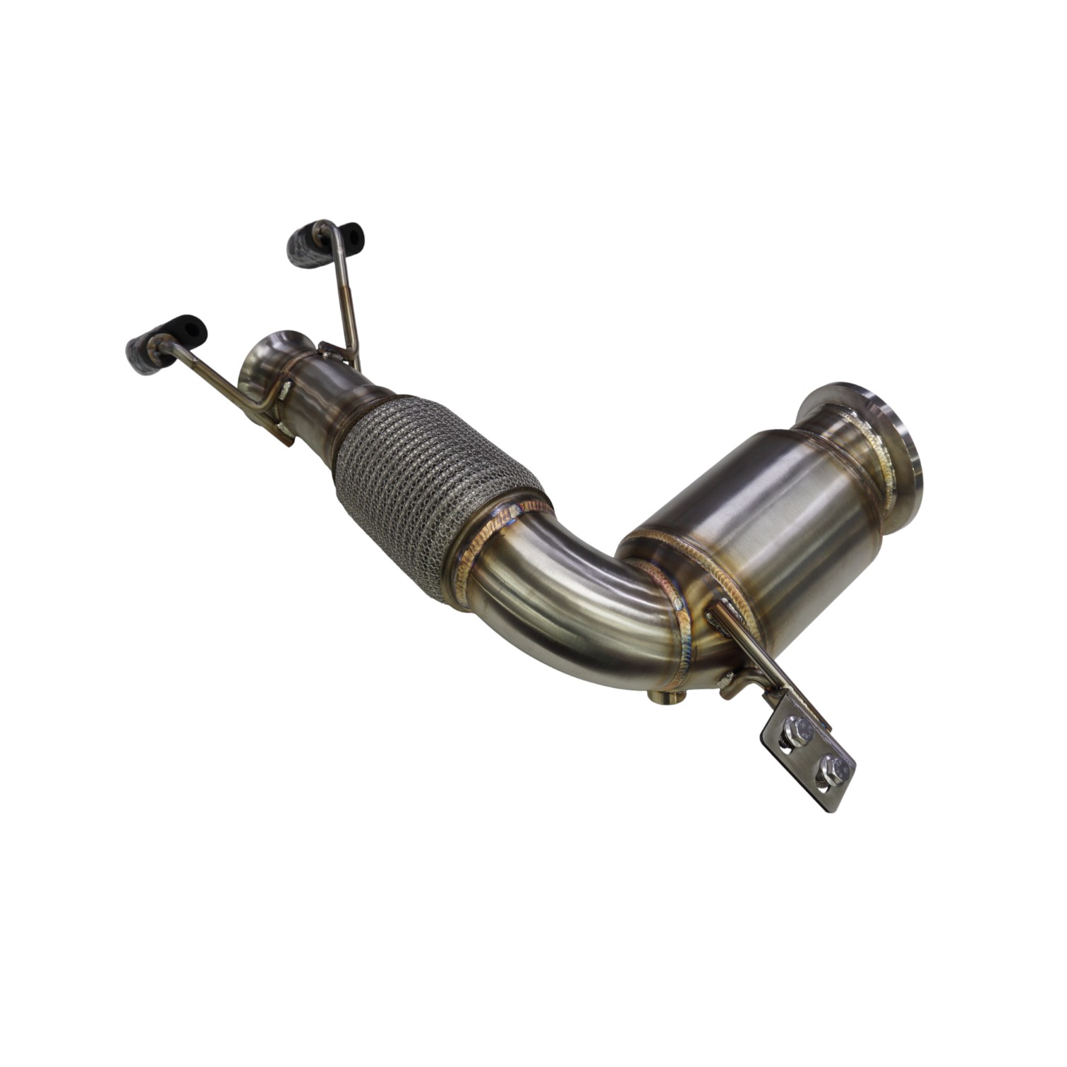 DSC08878-Photoroom.jpg Bajada de escape Downpipe Mini Cooper S F 2.0T acero inoxidable - Imagen 1