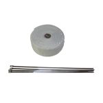 Cinta térmica de escape color blanco 10Mx2" - Imagen 6