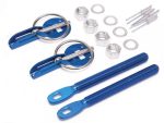 Trabador de capot aluminio universal color AZUL