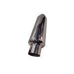 Escape pre silenciador acero inoxidable cilíndrico 2.5″ - Imagen 4