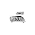 Ópticos LED Peugeot 106 96-03 fondo cromado