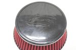 Filtro cónico Simota 3" corto flat cap uretano rojo - Imagen 5