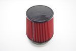 Filtro cónico Simota 4" flat cap uretano rojo