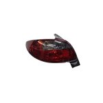 Focos traseros Peugeot 206 98-09 fondo rojo ahumado - Imagen 3