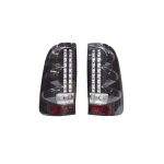 Focos LED Toyota Hilux 04-14 fondo negro