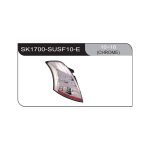 Focos LED Suzuki Swift 12-17 fondo cromado