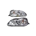 Ópticos LED Honda Civic 96-98 fondo cromado
