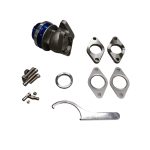 Wastegate externa 38mm 7-9 PSI tipo Turbosmart azul Epman - Imagen 4