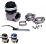 Wastegate externa 40mm 7-9 PSI "V-band" color Negro Epman - Imagen 2
